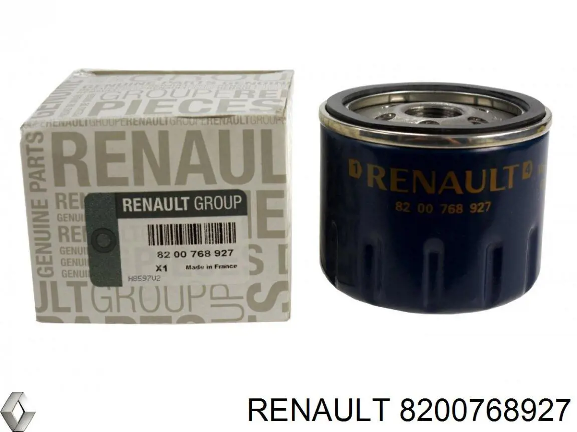 Filtro de aceite 8200768927 Renault (RVI)
