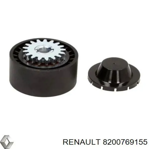 8200769155 Renault (RVI) polea tensora, correa poli v