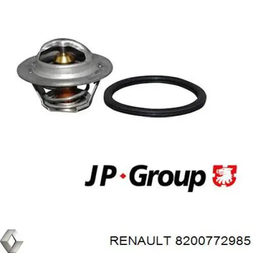 Termostato, refrigerante Renault Laguna 2 BG0, BG1