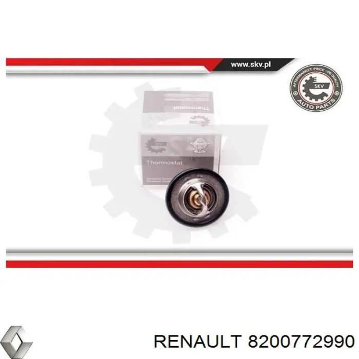 8200772990 Renault (RVI) termostato
