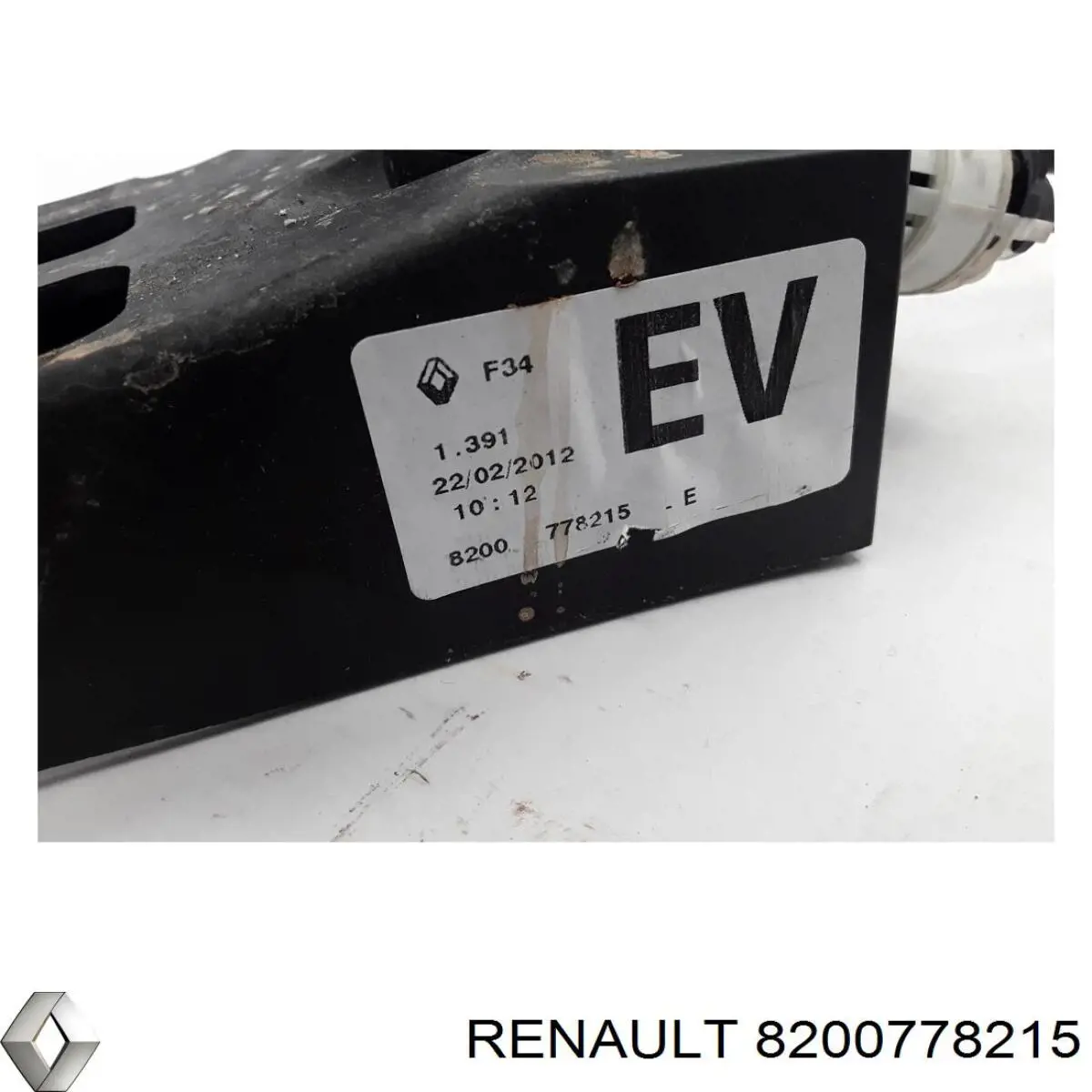Palanca de cambios 8200778215 Renault (RVI)