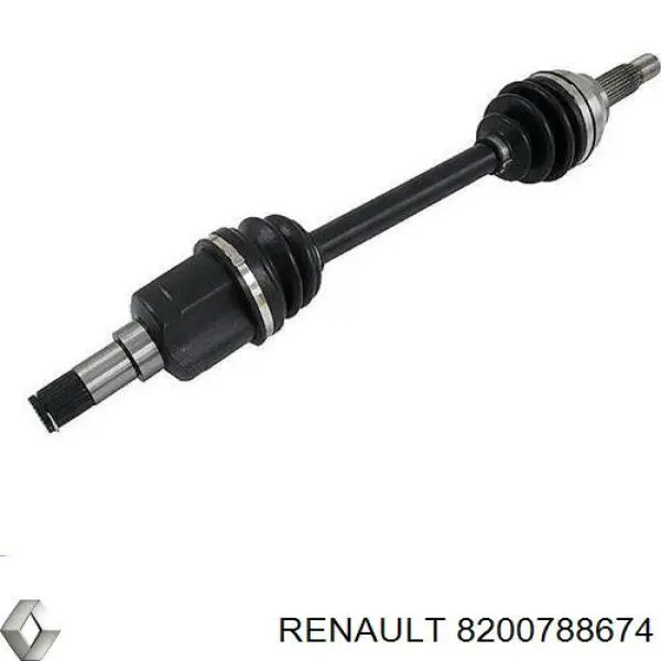 Comprar 8200788674 Renault (RVI) Semieje delantero derecho