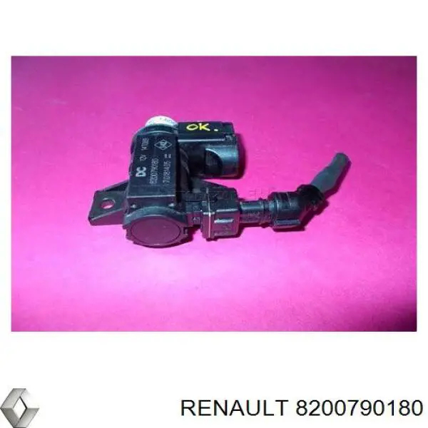 8200790180 Renault (RVI) Válvula solenoide de control de presión de sobrealimentación