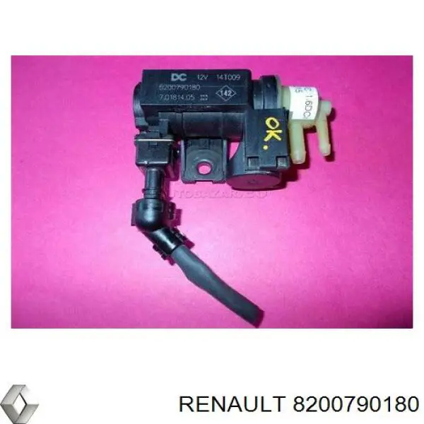 Comprar 8200790180 Renault (RVI) Válvula solenoide de control de presión de sobrealimentación