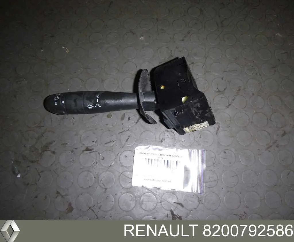 Comprar 8200792586 Renault (RVI) Conmutador izquierdo de la columna de dirección
