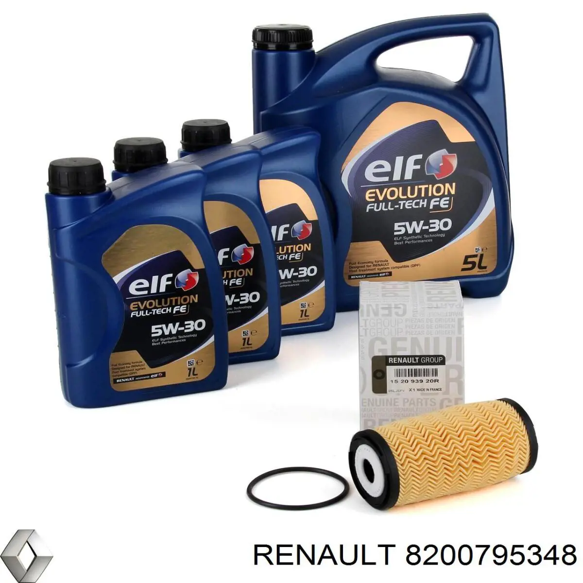 8200795348 Renault (RVI) filtro de aire