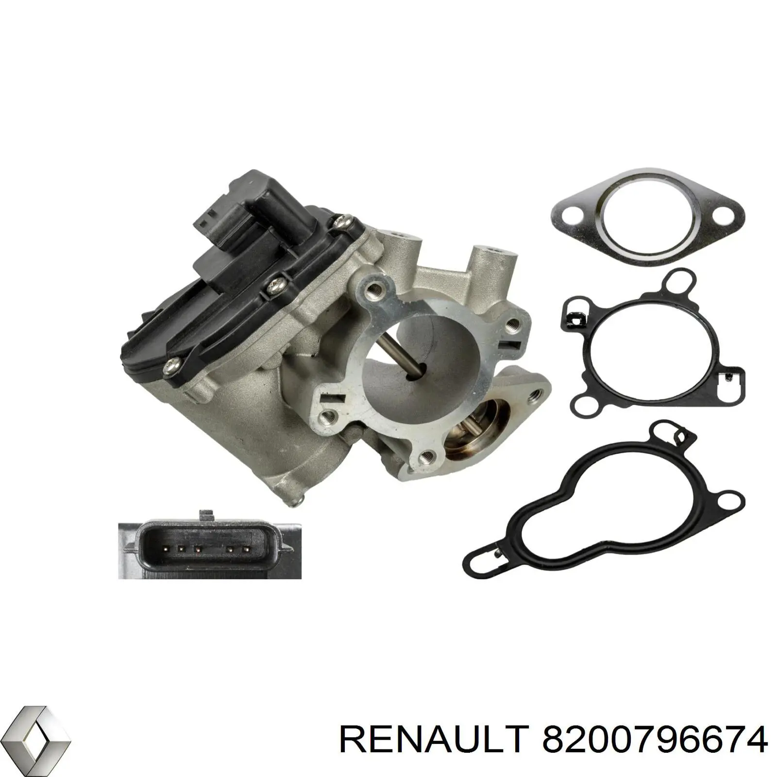 Válvula de regulación de gases Renault (RVI) 8200796674 precio, desde 106,00 EUR