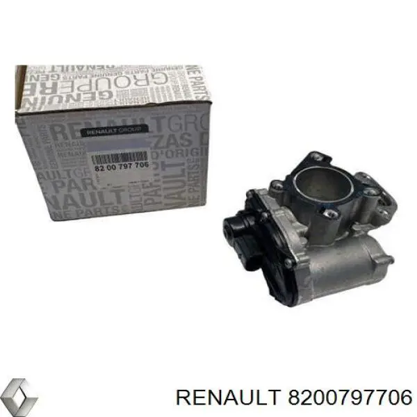 Válvula EGR 8200797706 Renault (RVI)