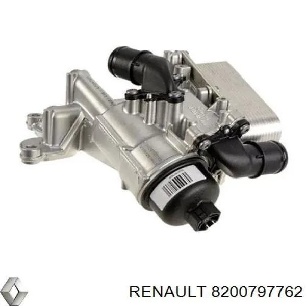 8200797762 Renault (RVI) radiador de aceite, bajo de filtro