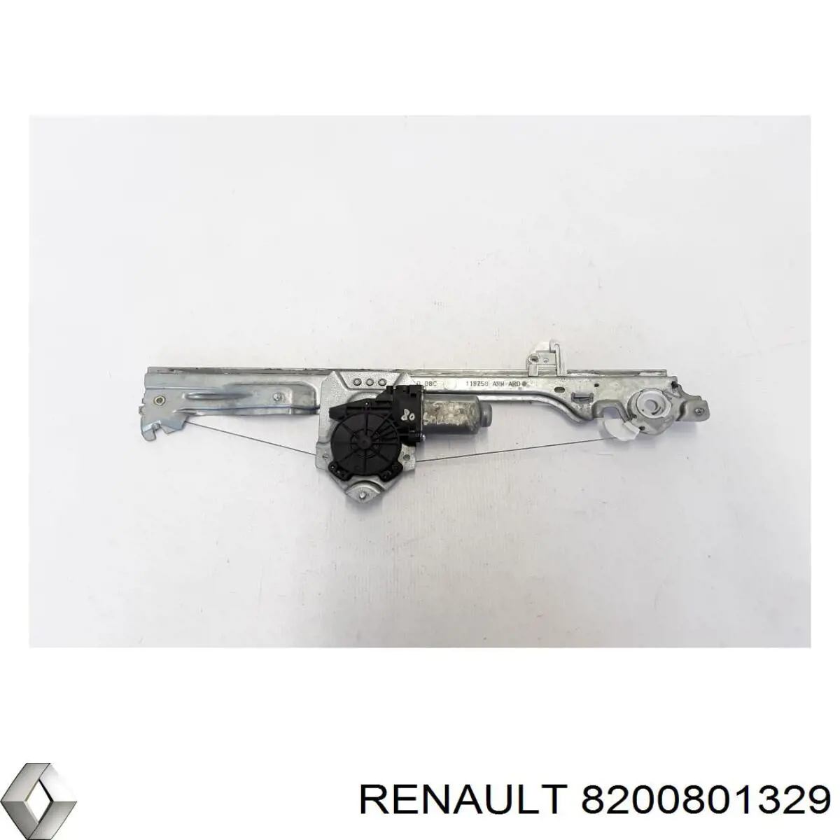 8200801329 Renault (RVI) mecanismo de elevalunas, puerta trasera derecha