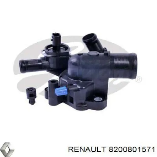 Carcasa del termostato Renault (RVI) 8200801571 precio, desde 24,56 EUR