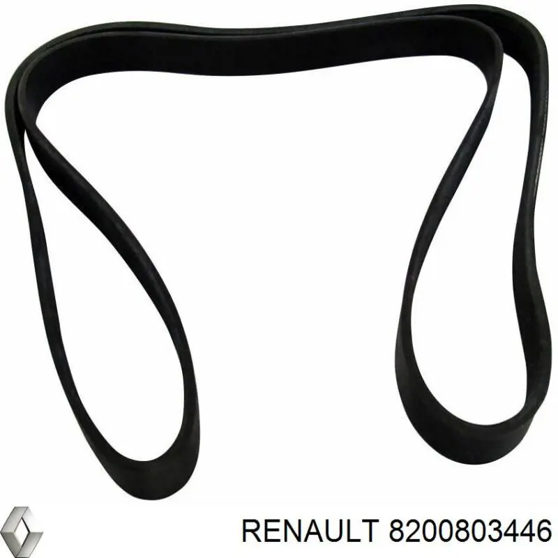 8200803446 Renault (RVI) correa trapezoidal