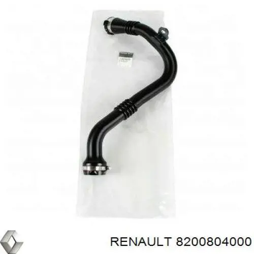 8200804000 Renault (RVI) tubo flexible de aire de sobrealimentación derecho
