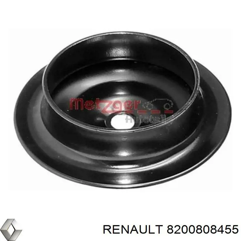 Plato superior metálico del resorte trasero Renault (RVI) 8200808455 precio, desde 12,07 EUR