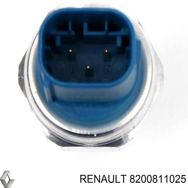 8200811025 Renault (RVI) sensor de presion gases de escape