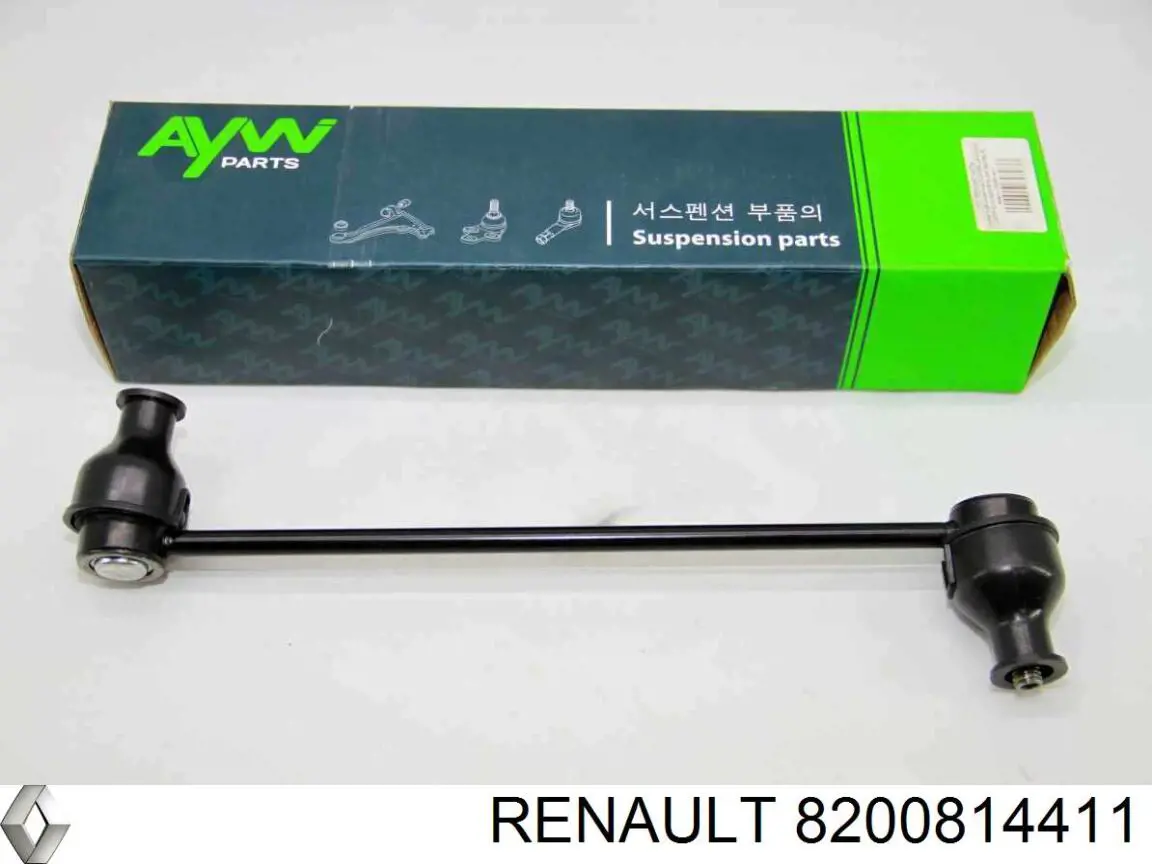 8200814411 Renault (RVI) soporte de barra estabilizadora delantera
