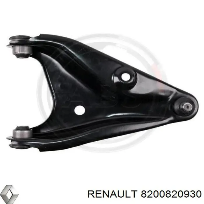 8200820930 Renault (RVI) barra oscilante, suspensión de ruedas delantera, inferior izquierda