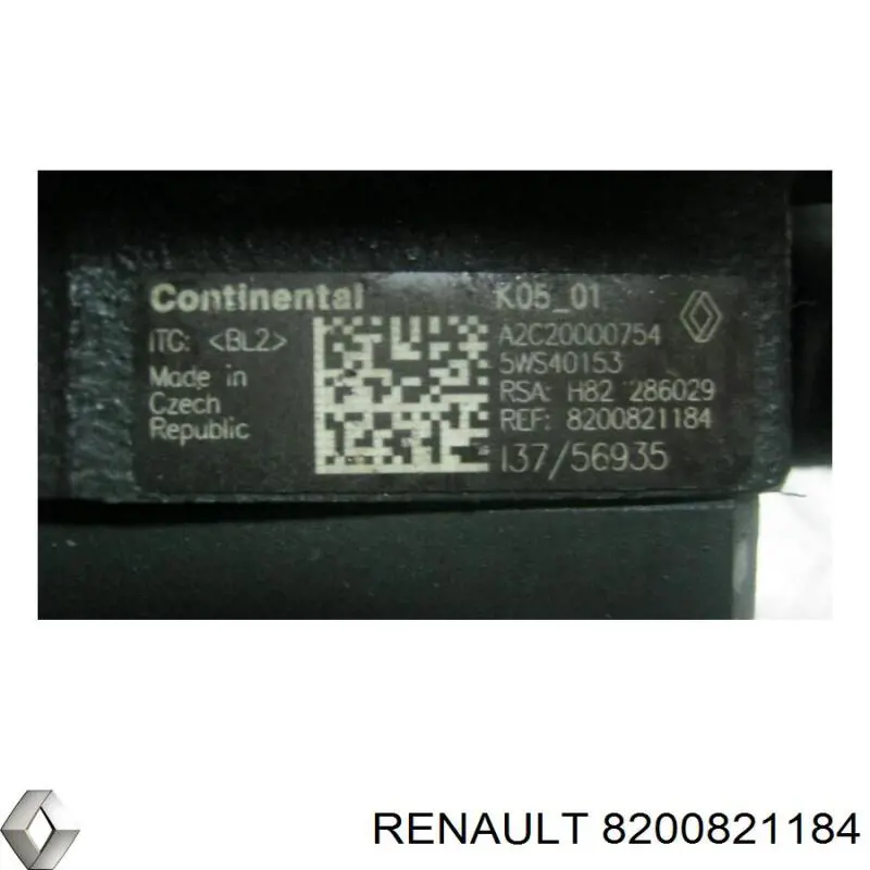 Bomba de alta presión de combustible Renault (RVI) 8200821184 precio, desde 102,64 EUR