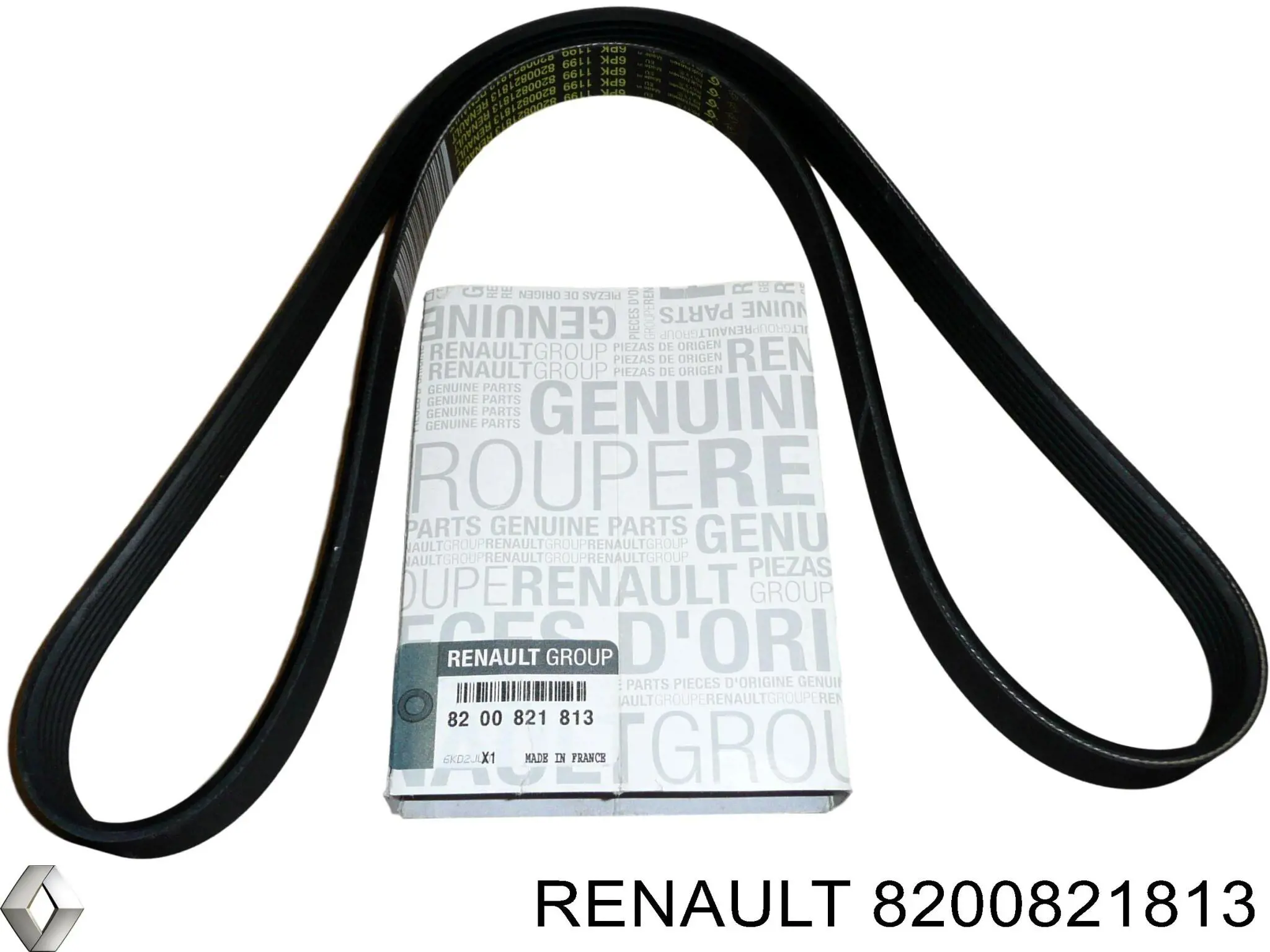 Comprar 8200821813 Renault (RVI) Correa trapezoidal