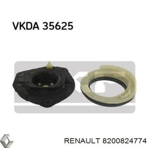 Rodamiento de soporte del amortiguador delantero Renault (RVI) 8200824774 precio, desde 17,82 EUR