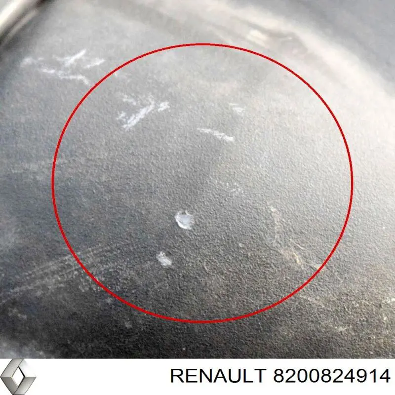 Caja del filtro de aire Renault (RVI) 8200824914