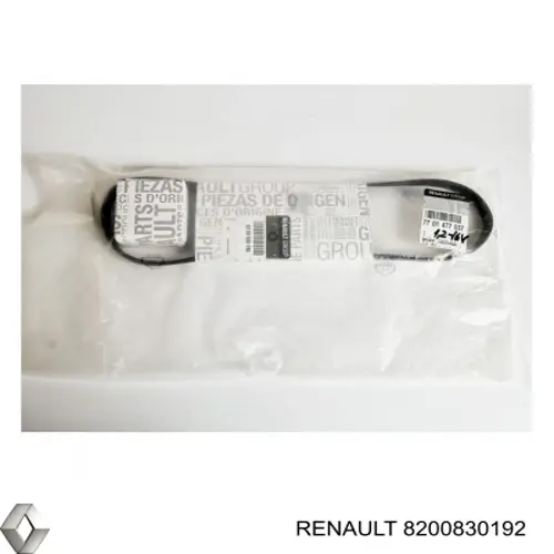 Comprar 8200830192 Renault (RVI) Correa trapezoidal