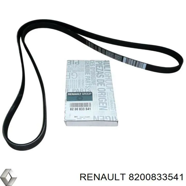 Correa de transmisión trapezoidal Renault (RVI) 8200833541 precio, desde 21,30 EUR