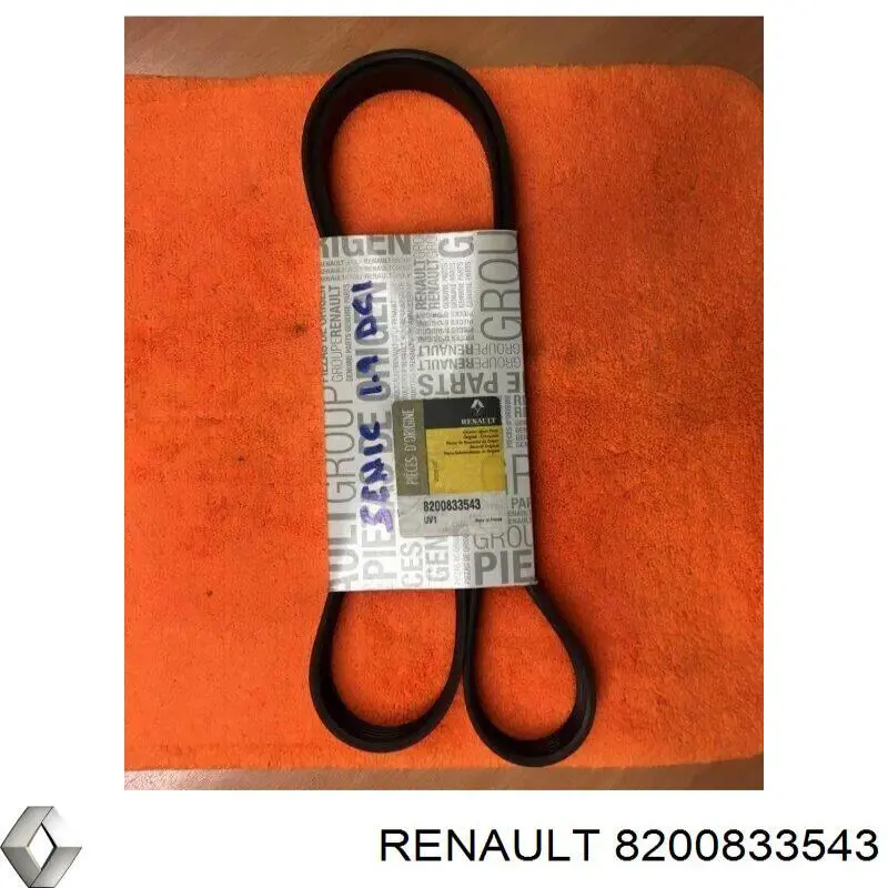 Comprar 8200833543 Renault (RVI) Correa trapezoidal