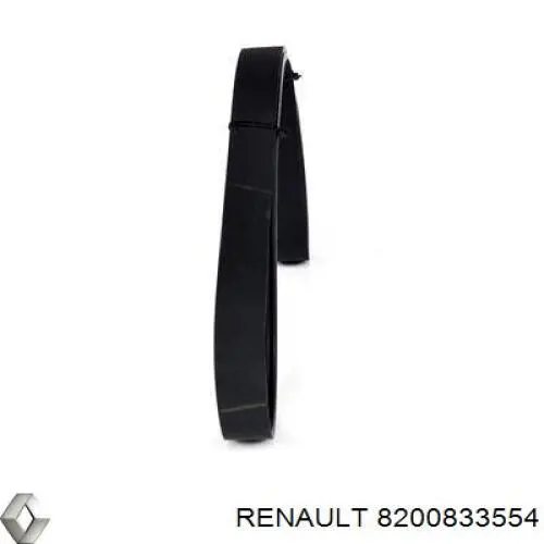 8200833554 Renault (RVI) correa trapezoidal