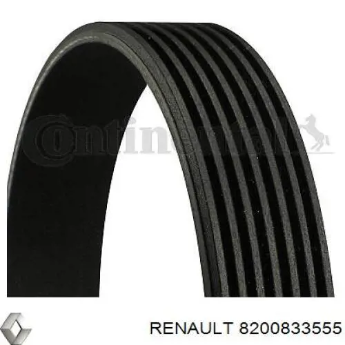 Comprar 8200833555 Renault (RVI) Correa trapezoidal