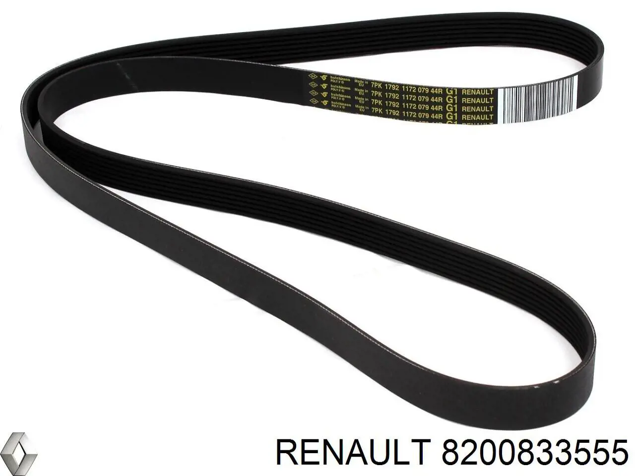 Correa de transmisión trapezoidal Renault (RVI) 8200833555 precio, desde 17,59 EUR