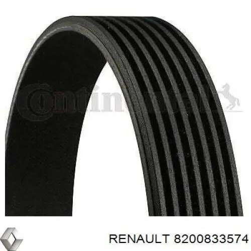 Correa trapezoidal RENAULT 8200833574