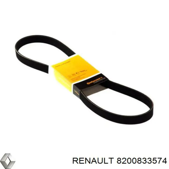 Correa de transmisión trapezoidal Renault (RVI) 8200833574 precio, desde 15,37 EUR