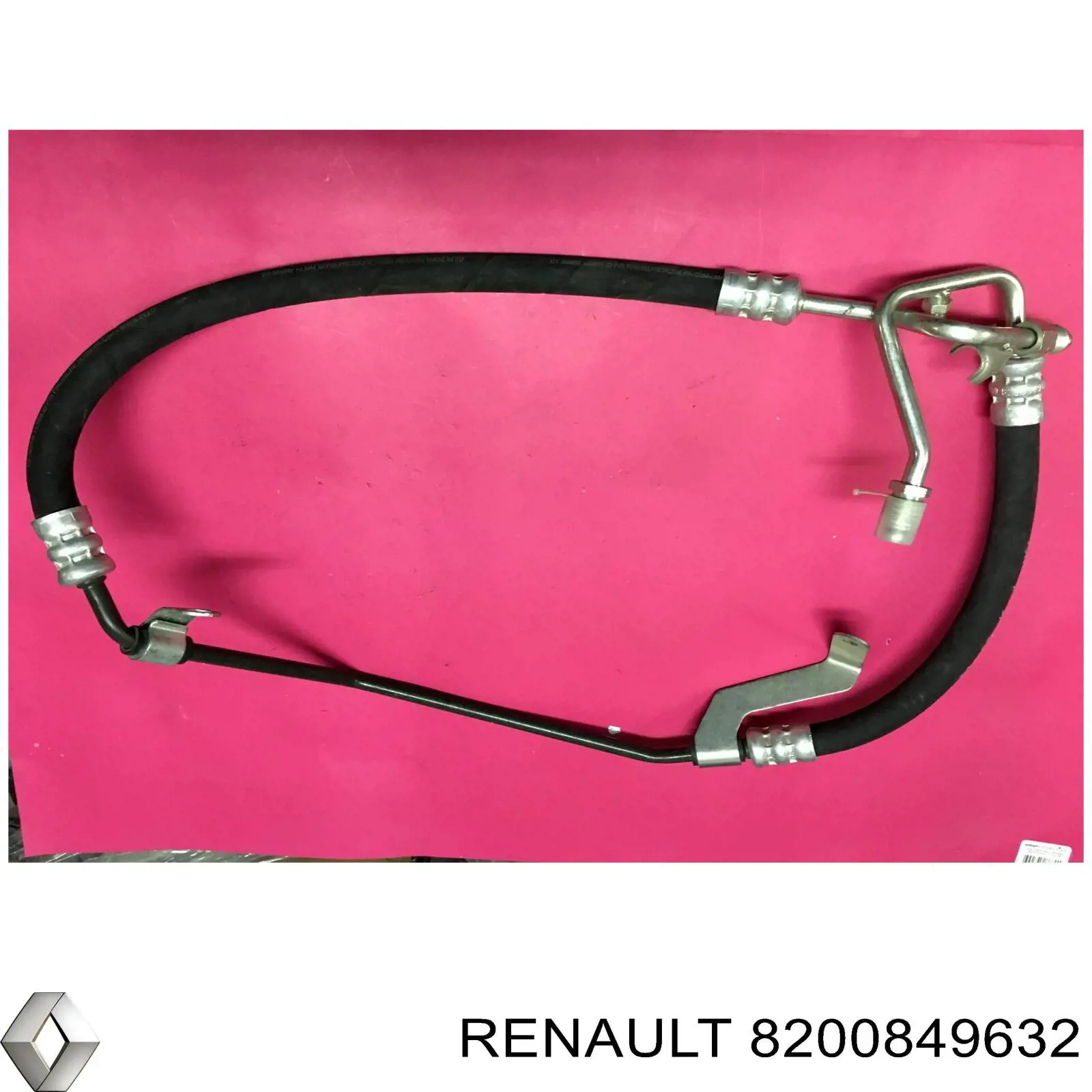 8200813217 Renault (RVI) manguera de alta presion de direccion, hidráulica