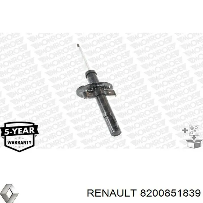 Amortiguadores Renault (RVI) 8200851839 precio, desde 46,32 EUR