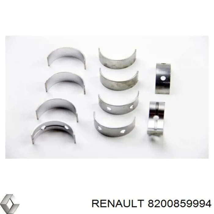 8200859994 Renault (RVI) Juego de cojinetes de cigüeñal, estándar, STD