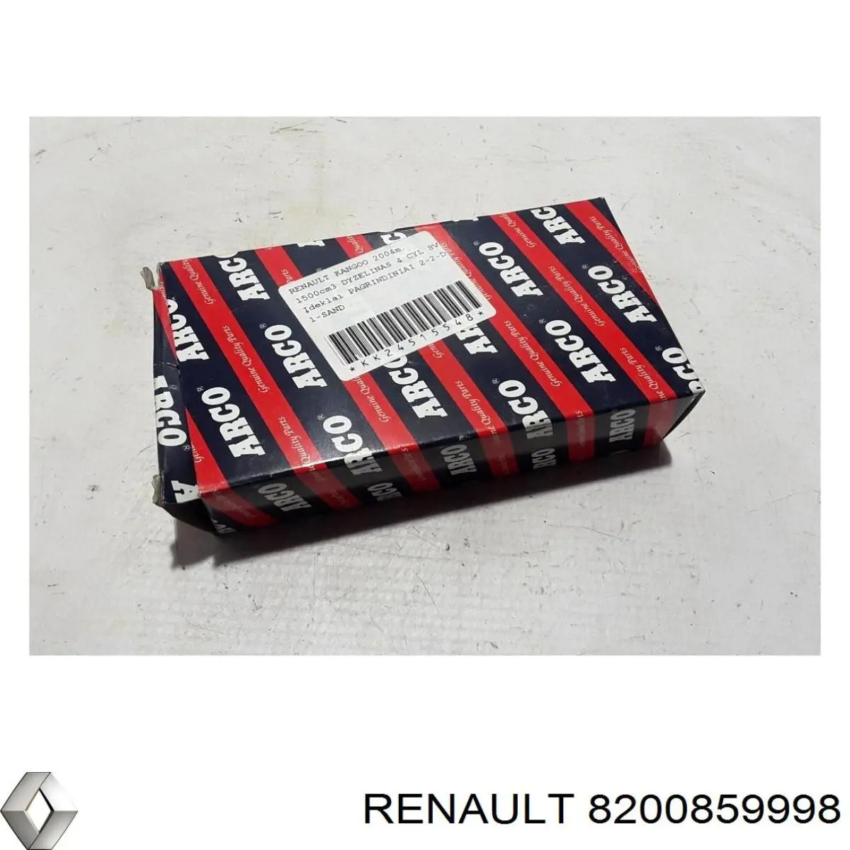 403819004 SM Juego de cojinetes de cigüeñal, estándar, STD
