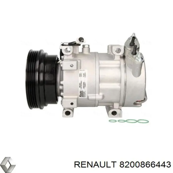 8200866443 Renault (RVI) compresor de aire acondicionado