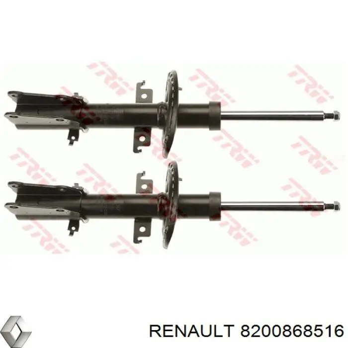 8200868516 Renault (RVI) amortiguador delantero