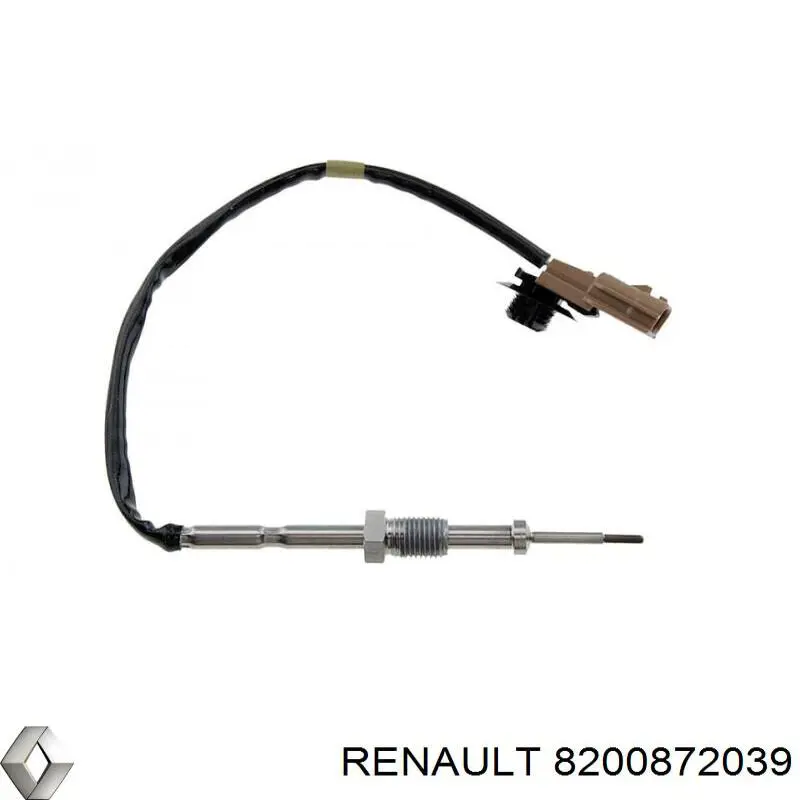 8200872039 Renault (RVI) sensor de temperatura, gas de escape, antes de turbina