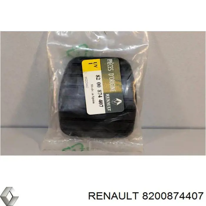Cubierta de pedal de freno Renault (RVI) 465311698R