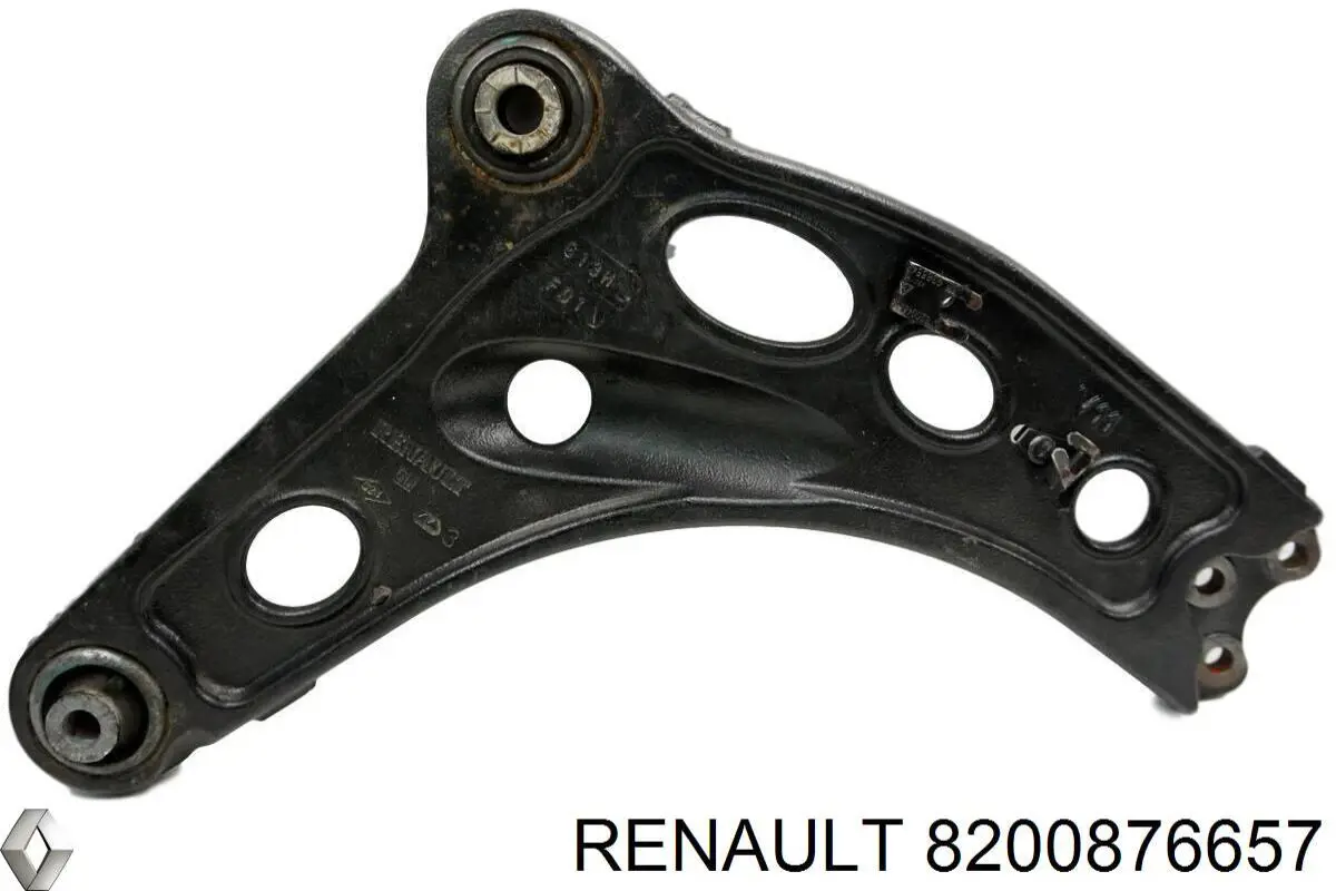 8200876657 Renault (RVI) barra oscilante, suspensión de ruedas delantera, inferior derecha