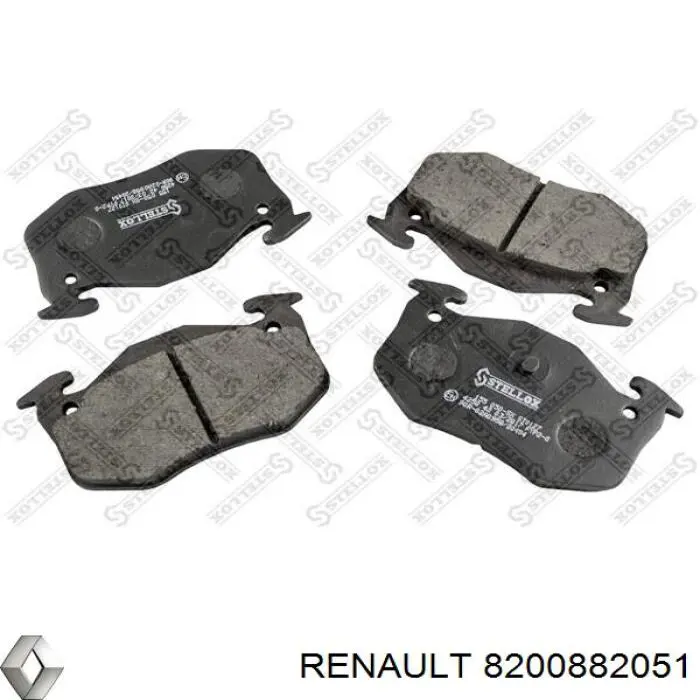 Regulador de la fuerza de frenado para Renault Kangoo (FC0)