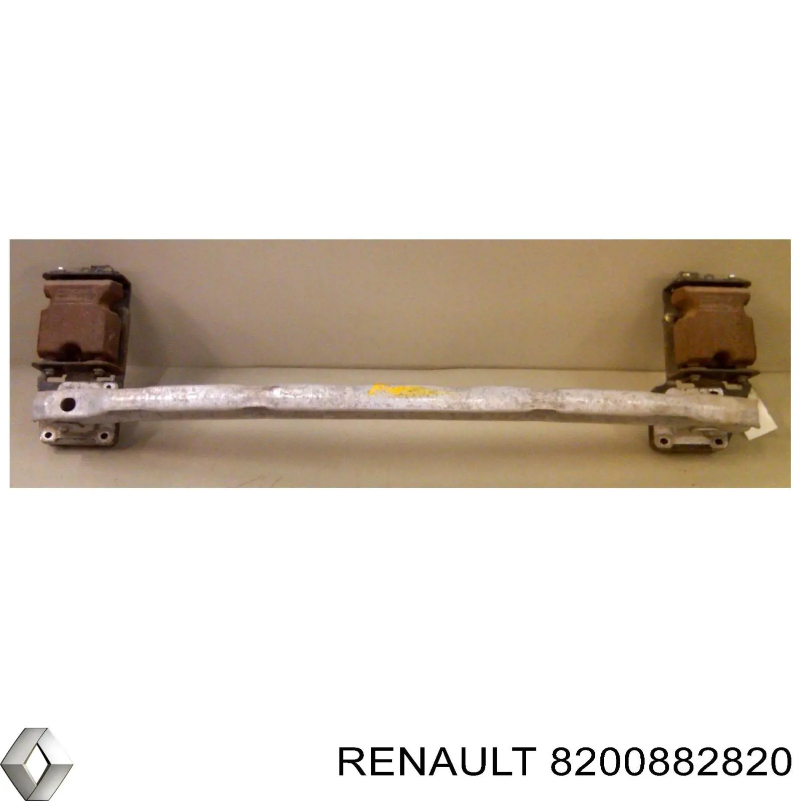 8200882820 Renault (RVI) refuerzo paragolpes trasero