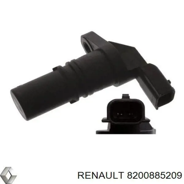 8200885209 Renault (RVI) sensor de cigüeñal