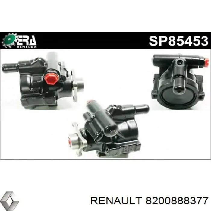 8200888377 Renault (RVI) Buje de polea de bomba de dirección asistida