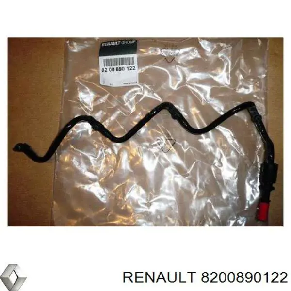 8200890122 Renault (RVI) tubo de combustible atras de las boquillas