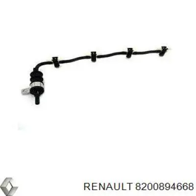 8200894668 Renault (RVI) tubo de combustible atras de las boquillas