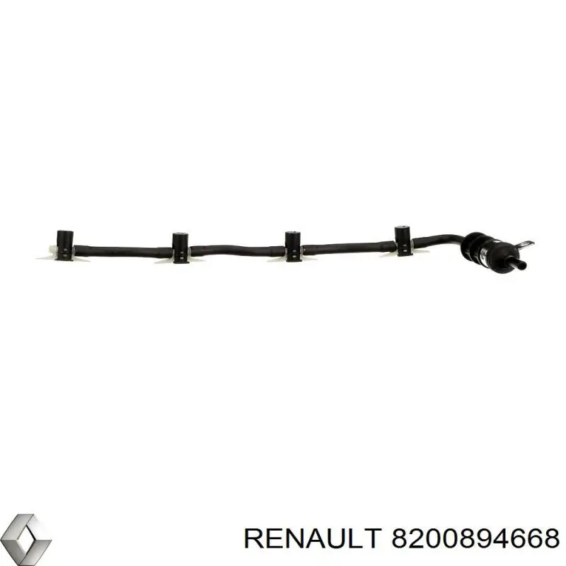 Tubería de retorno de combustible de los inyectores 8200894668 Renault (RVI)