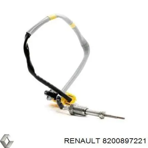 Comprar 8200897221 Renault (RVI) Sensor de temperatura de gases de escape antes de la turbina